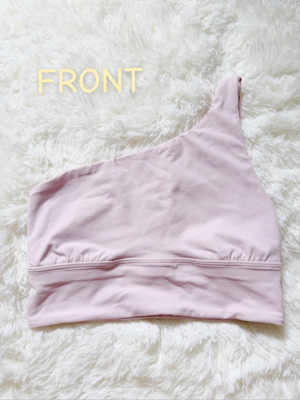 One-Shoulder Sports bra